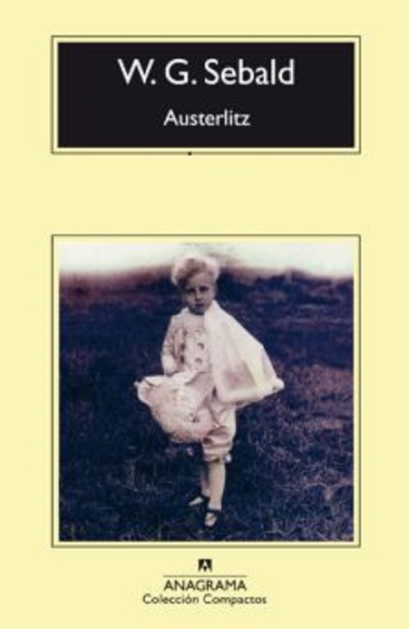 Portada de la novela "Austerlitz", del escritor alemán W. G. Sebald