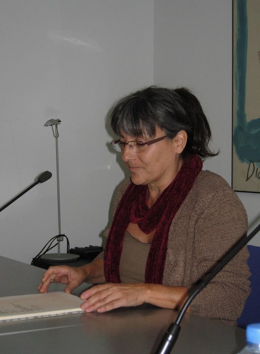 L'escriptora i gestora cultural Anna Rossell /La escritora, poeta y gestora cultural Anna Rossell