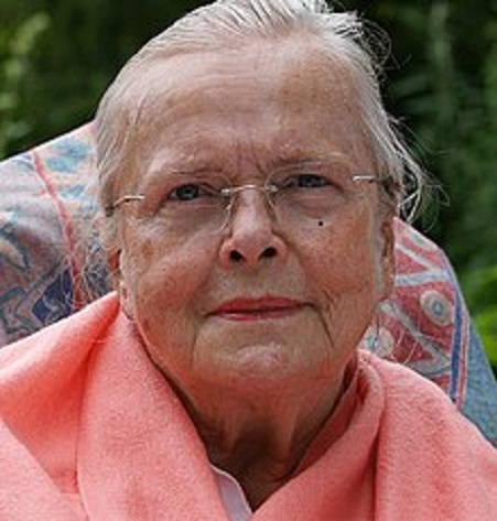 La poeta alemana Eva Strittmatter (1930-2011)