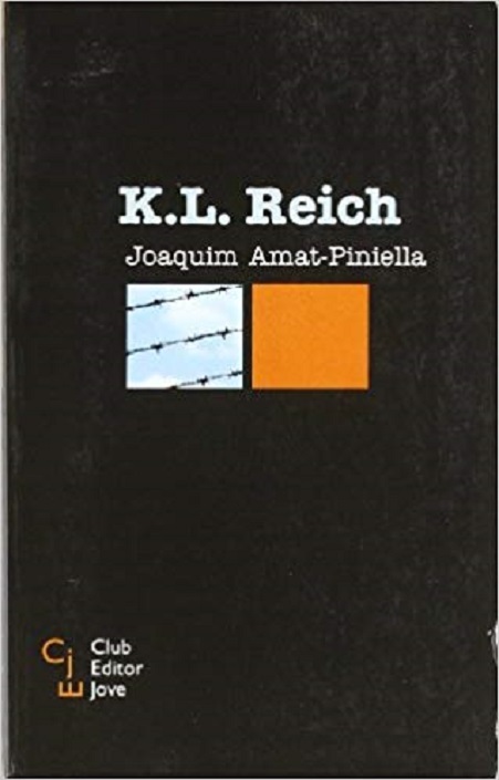Portada de la novel·la «K. L. Reich», de Joaquim Amat-Piniella
