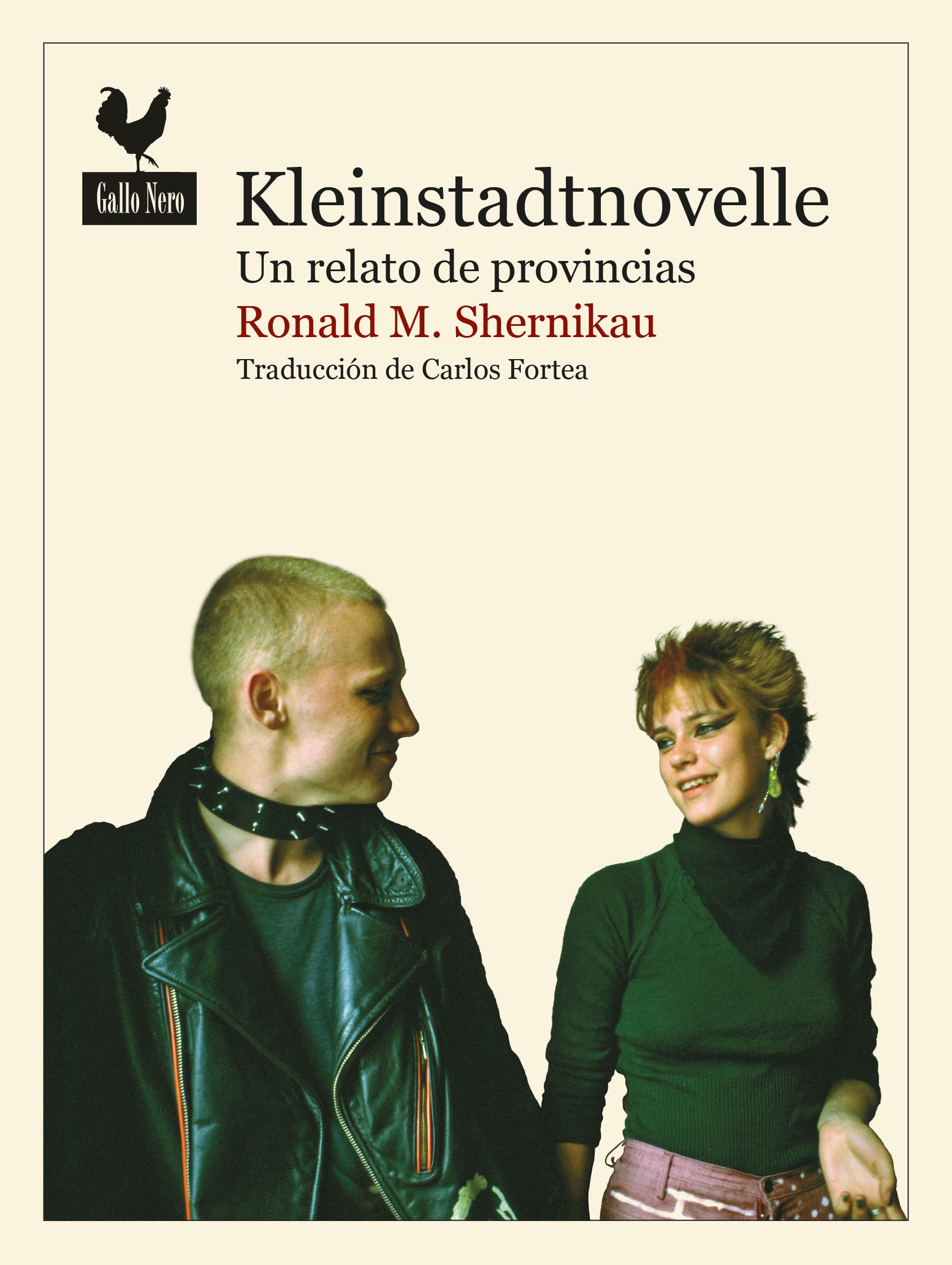 Portada de la novela «Kleinstadtnovelle», de Ronald M. Shernikau