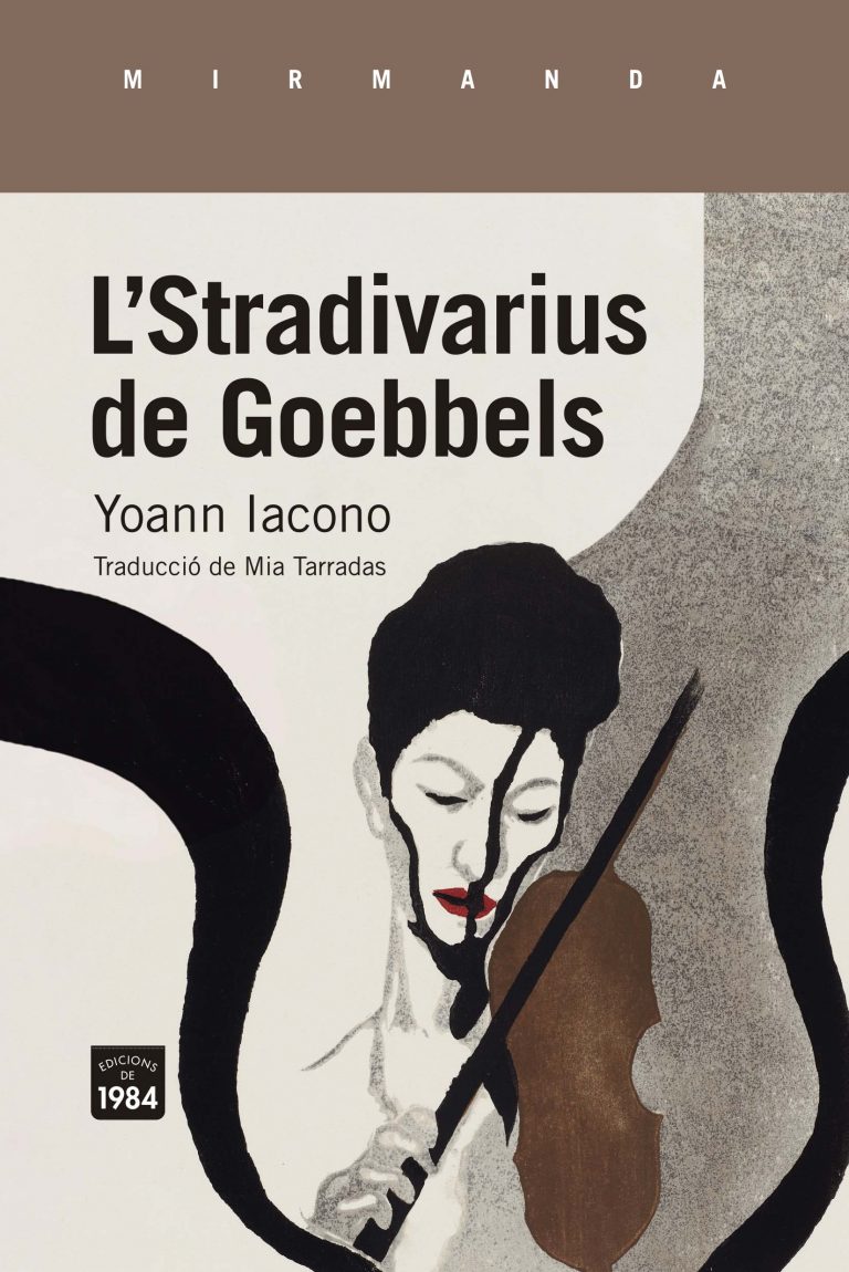 Portada de la versió catalana de la novel·la «L'Stradivarius de Goebbels»