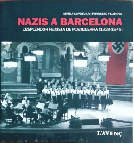 Portada del llibre «Nazis a Barcelona»