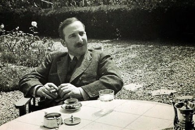 El escritor Stefan Zweig, autor de la novela «La confusión  de los sentimientos»