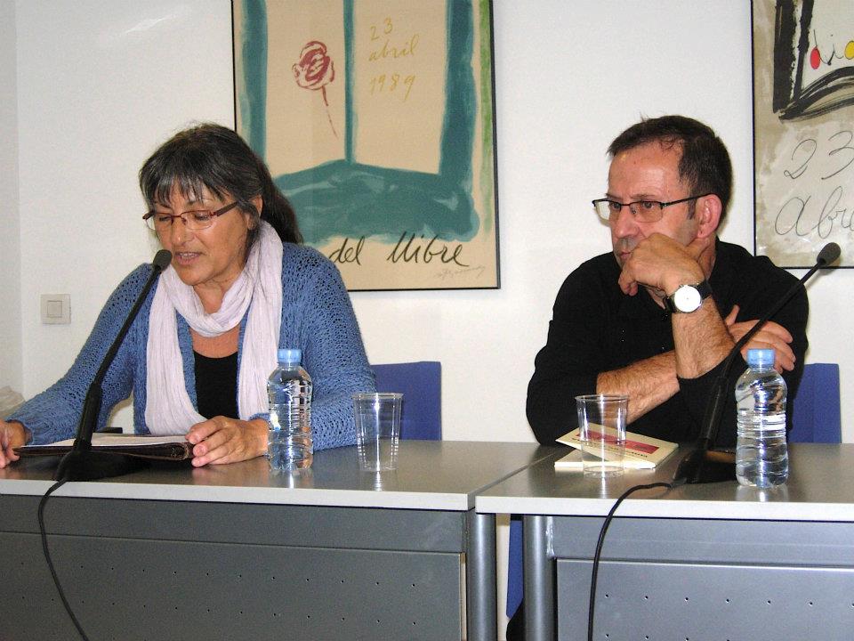 Anna Rossell con Marcelo Díaz, Tertulia El Laberinto de Ariadna (Ateneo Barcelonés, 2011)